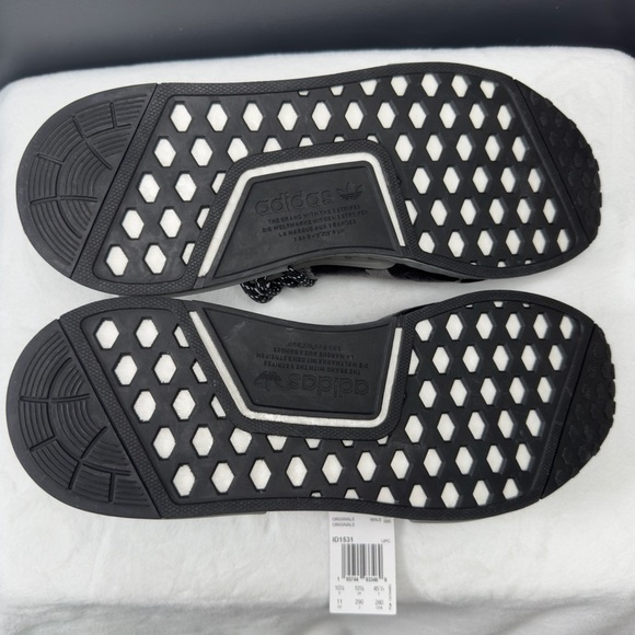 Adidas Pharrell x NMD Human Race 'Animal Print - Ash' - Size 11M - NEW - Picture 11 of 11